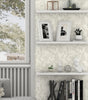 Vintage Boho Leaf Peel-and-Stick Wallpaper – Waterproof Removable Vinyl for Walls, Cabinets and Drawers