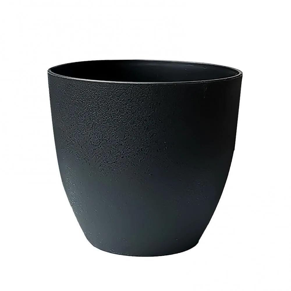 Plastic Bonsai Flowerpot Frosted Large-capacity Succulent Flowerpot Imitation Stone Plant Growth Cultivation Pot for Home
