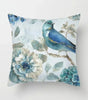 Ginkgo & Floral Polyester Pillow Cover – 17.72 × 17.72 in (45 × 45 cm), 1 Piece