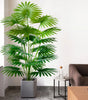 Large Artificial Palm Tree Branches – Tropical Fake Palm Leaf Plant for Home, Garden & Event Decoration