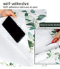 Floral Peel and Stick Wallpapers Green Self Adhesive Contact Paper Removable Waterproof Wallpaper For Bedroom Home Decoration