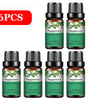 PHATOIL 6-Piece 10ml Pure Essential Oil Set for Diffusers