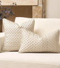 Geometric Grid Polyester Pillow Cover – 11.81 × 19.69 in or 15.75–19.69 in Square, 1 Piece