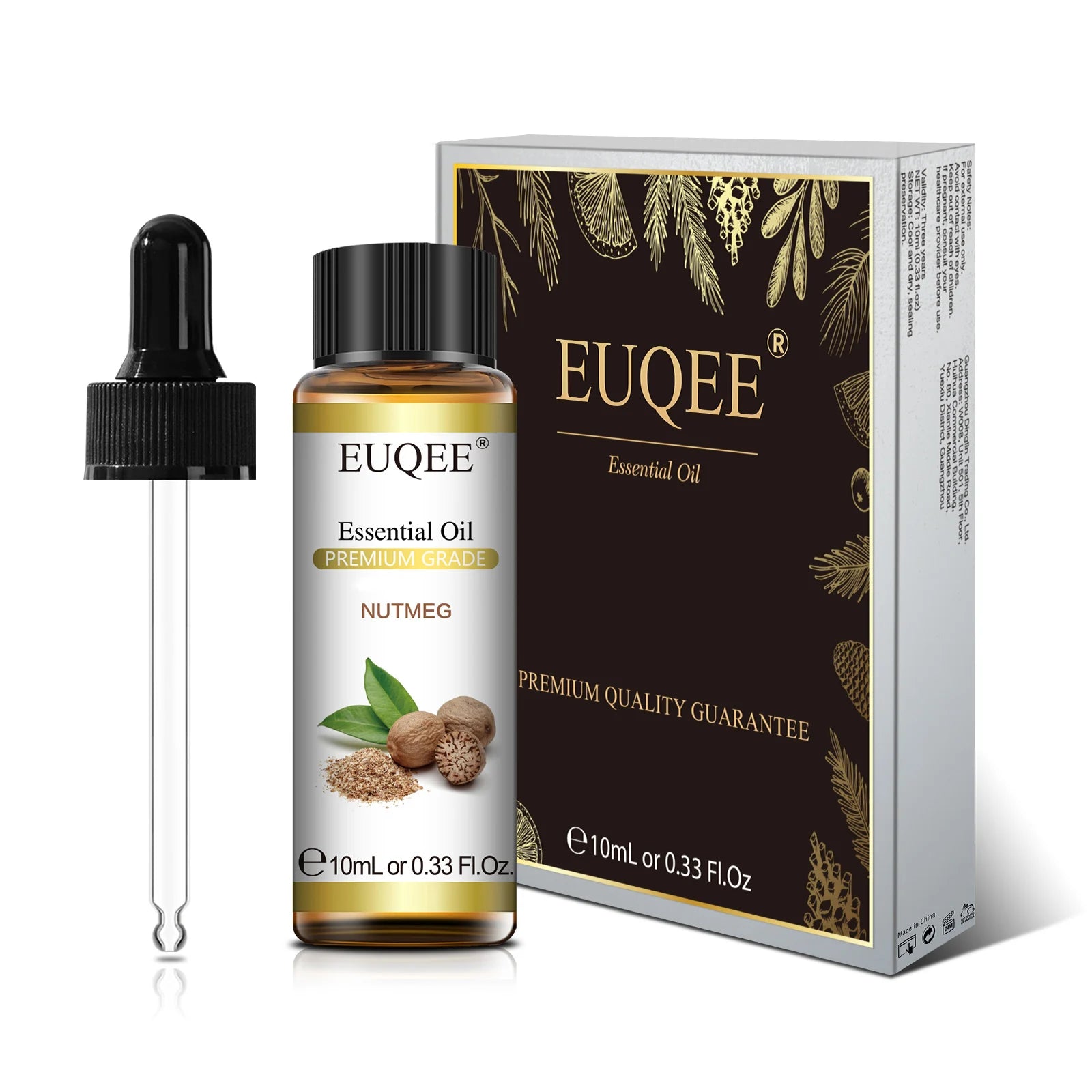 EUQEE 10ml Pure Essential Oil for Diffusers