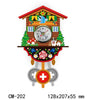 Wooden Birdhouse-Style Quartz Wall Clock – Cuckoo-Inspired Decor, A1–A10