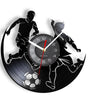 Football Vinyl Record Wall Clock – 30 cm Quartz Decor with Optional LED, Designs 6–10