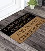 Cowboy Boot Doormat – Absorbent Non-Slip Washable Flannel Entrance Mat