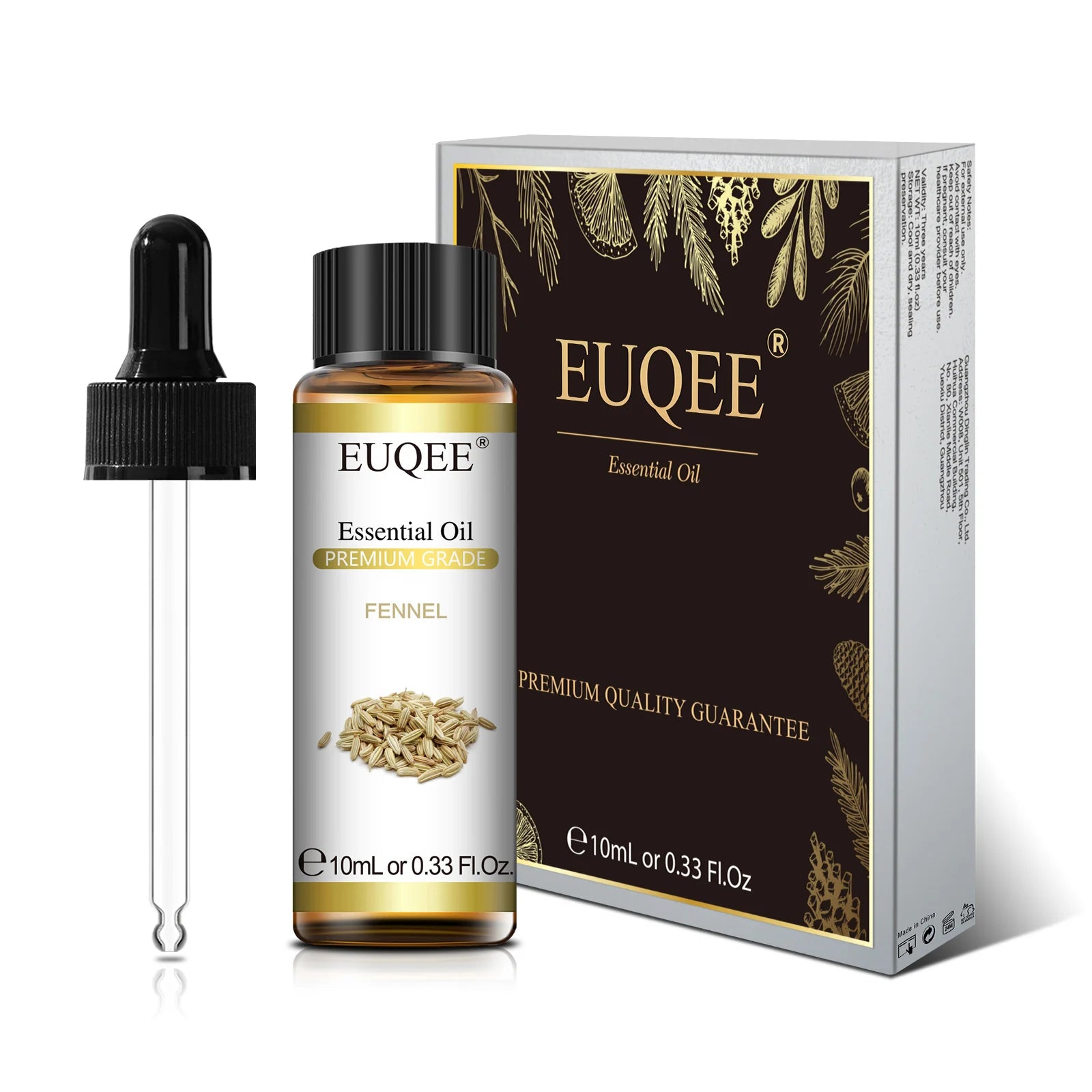 EUQEE 10ml Pure Essential Oil for Diffusers