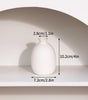 Modern Ceramic Tabletop Vase for Flower Arrangements