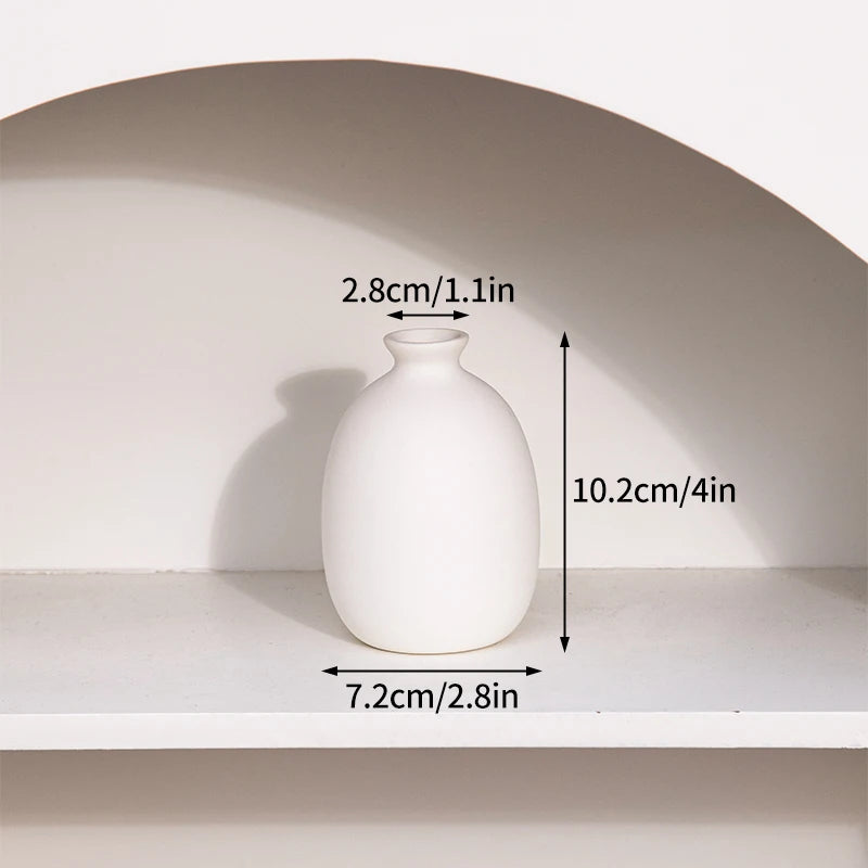 Modern Ceramic Tabletop Vase for Flower Arrangements