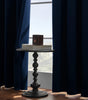Navy Blue 70%–90% Grommet Semi-Light Blocking Curtain Panel