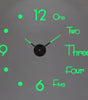 Luminous Acrylic DIY Wall Clock – 12 Designs, 36 or 48 Inch
