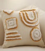 Bohemian Geometric Textured Throw Pillow Cover, 17.72 × 17.72 in, 10 Designs, Cover Only