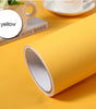 5m Pure Gray Waterproof Extra-Thick PVC Peel-and-Stick Wallpaper – Mould-Resistant for Bedrooms, Cabinets & Furniture