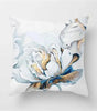 Ginkgo & Floral Polyester Pillow Cover – 19.69 × 19.69 in (50 × 50 cm), 1 Piece