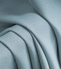 Blue 200 GSM Linen-Look Semi-Light Blocking Curtain Panel – 2 Hanging Styles