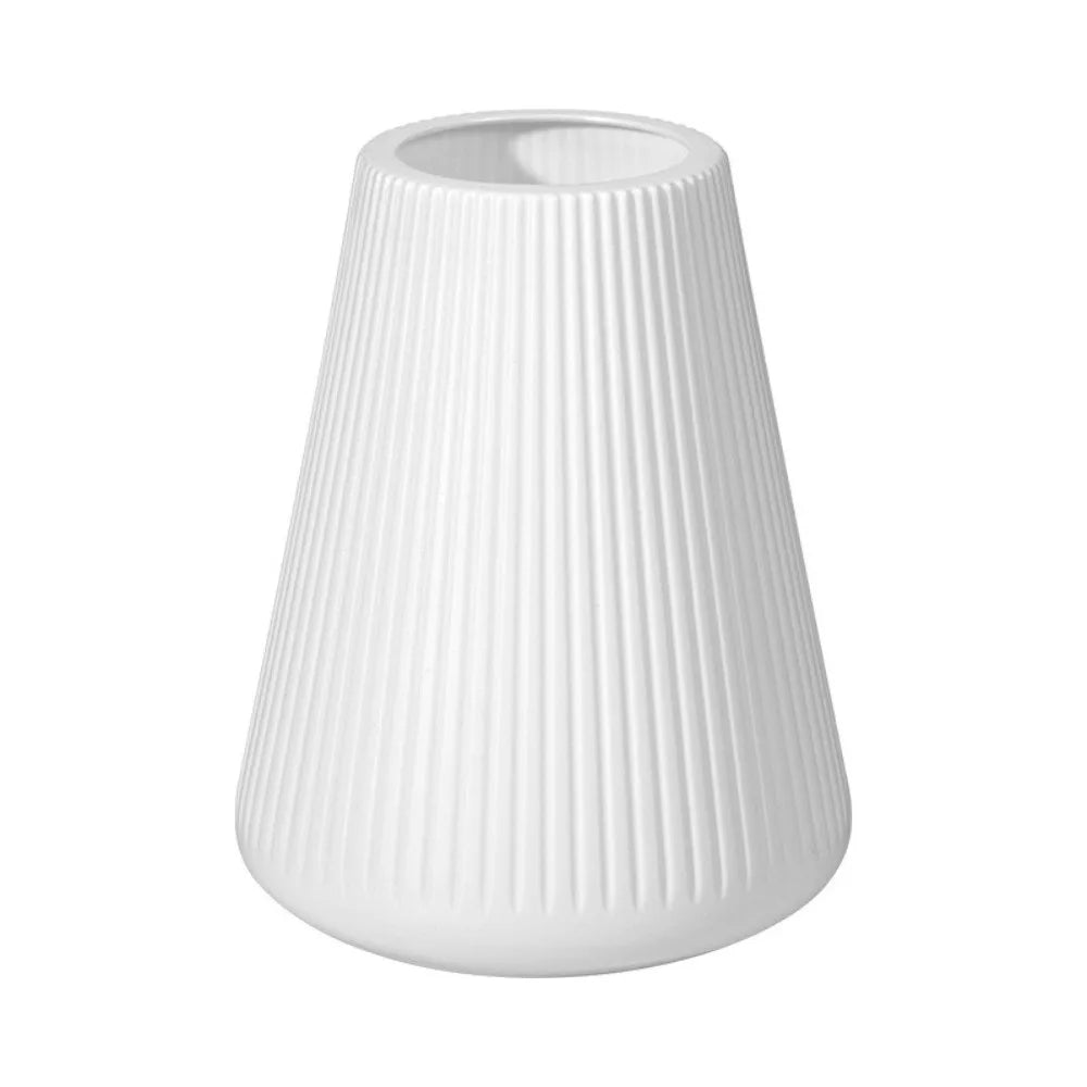 Modern Plastic Flower Vase Solid Color High-end Water Cultivation Vase Home Decoration Flower Arrangement Vase