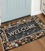 Cowboy Boot Doormat – Absorbent Non-Slip Washable Flannel Entrance Mat