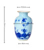 Hand-Painted Ceramic Flower Vase – 5 Color Designs