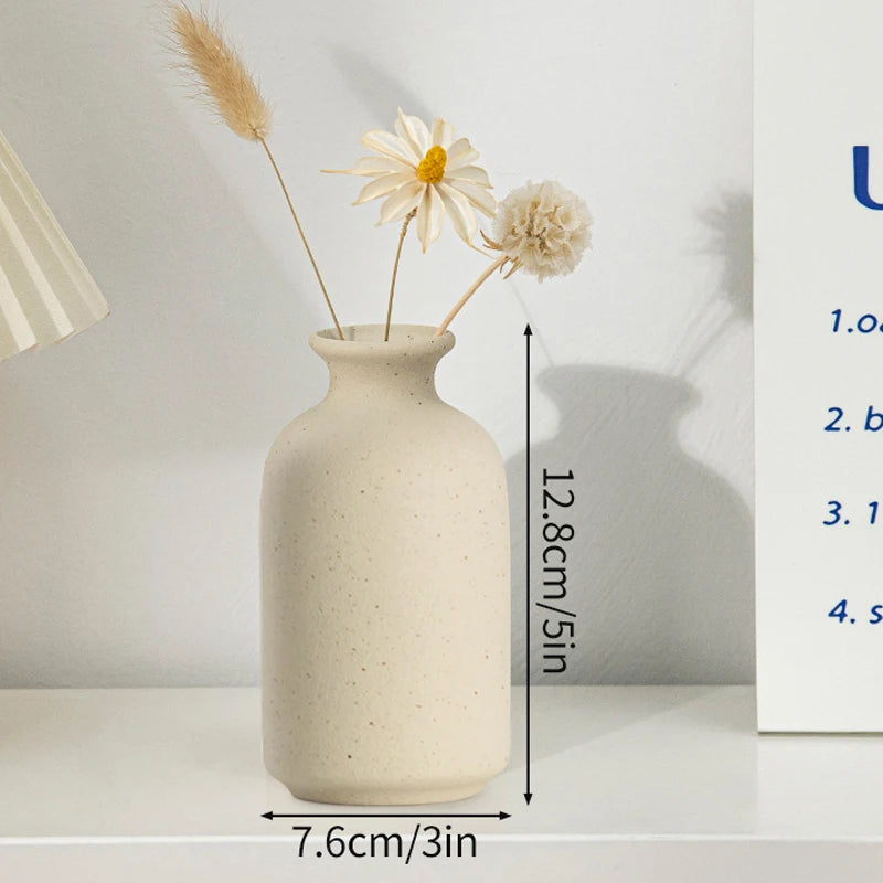 Modern Ceramic Tabletop Vase for Flower Arrangements