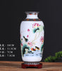 Modern Jingdezhen Porcelain Tabletop Vase – Designs A–F, 24 cm