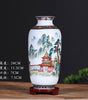 Modern Jingdezhen Porcelain Tabletop Vase – Designs A–F, 24 cm