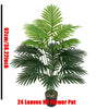 Large Artificial Palm Tree Branch – Tropical Monstera Faux Plant Leaf for Indoor Home Decor