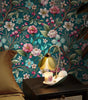 Green Floral Peel-and-Stick Wallpaper – Waterproof Removable Textured Vinyl
