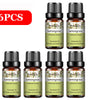 PHATOIL 6-Piece 10ml Pure Essential Oil Set for Diffusers