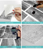 16-Piece Retro Grey Wood 3D Foam Peel-and-Stick Tile Stickers – Waterproof, Heat-Resistant & Scratch-Resistant