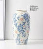 Retro Ceramic Vase – Light Luxury Tabletop Flower Vase for Living Room Decor