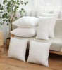 Soft White Square Throw Pillow Insert – PP Cotton Filling, 3 Sizes