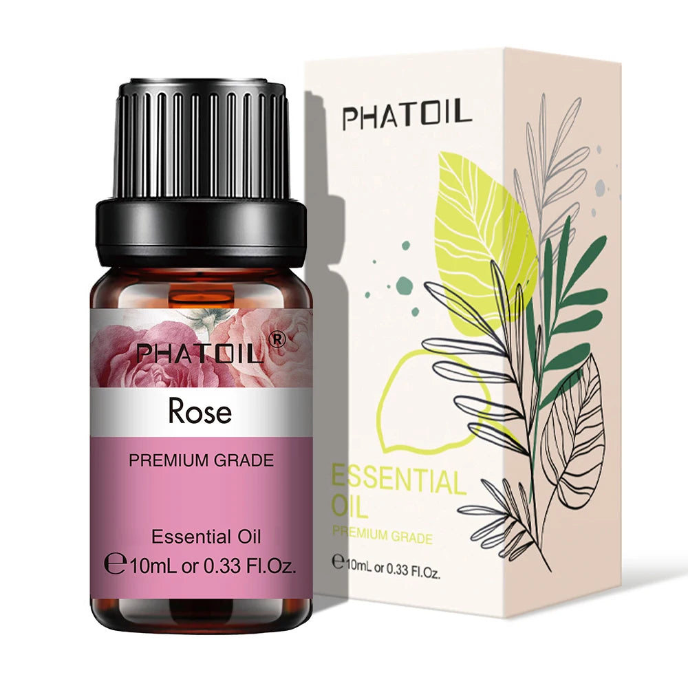 PHATOIL 2-Pack 10ml Pure Essential Oils for Diffusers