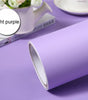 5m Pure Gray Waterproof Extra-Thick PVC Peel-and-Stick Wallpaper – Mould-Resistant for Bedrooms, Cabinets & Furniture
