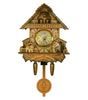 Decorative Birdhouse-Style Wall Clock – Non-Chiming Cuckoo-Inspired Hanging Decor