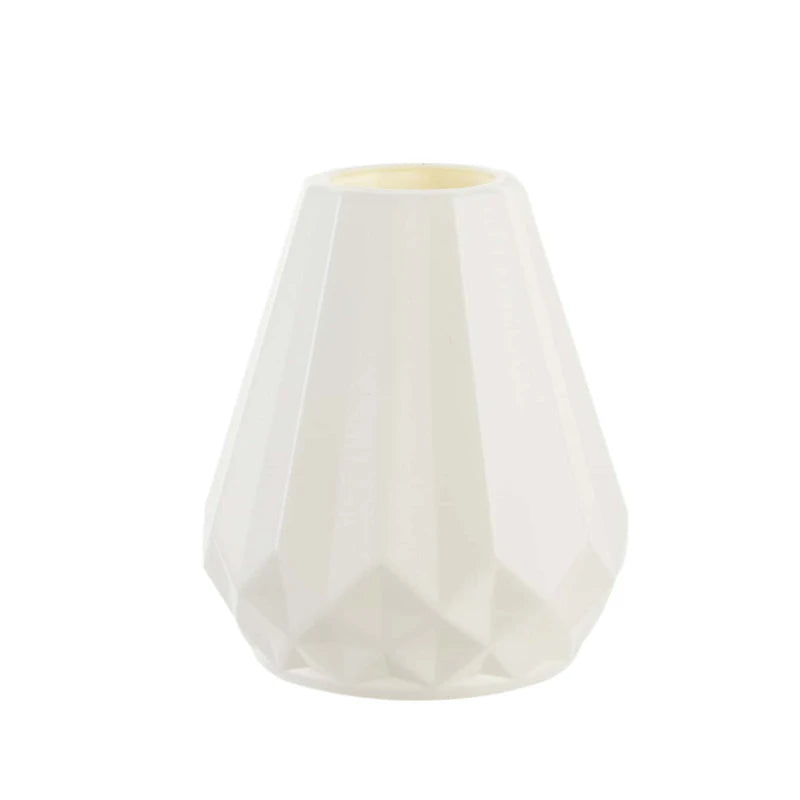 Imitation Ceramic Plastic Tabletop Vase