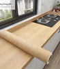 Embossed Wood Grain Peel and Stick Wallpaper – Waterproof, Removable, Self-Adhesive Vinyl Wallpaper