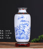 Modern Jingdezhen Porcelain Tabletop Vase – Designs A–F, 24 cm