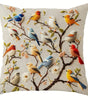 Colorful Songbirds A1 Polyester Peachskin Pillow Cover – Single-Sided Print, 15.75–23.62 in Square, 1 Piece