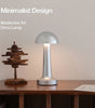 Modern LED Table Lamp – USB-C Rechargeable, Touch Control, 3 Color Modes & Stepless Dimming Metal Bedside Desk Lamp