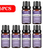PHATOIL 6-Piece 10ml Pure Essential Oil Set for Diffusers