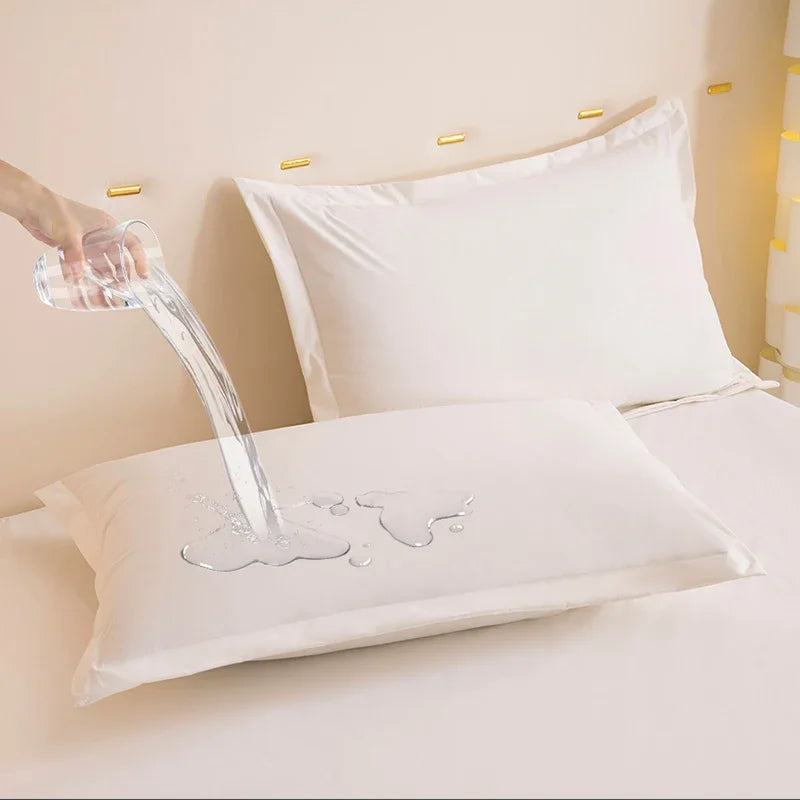 Waterproof Polyester & TPU Envelope Pillowcases – 20.08 × 29.92 in (51 × 76 cm), Set of 2