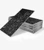 16-Piece Retro Grey Wood 3D Foam Peel-and-Stick Tile Stickers – Waterproof, Heat-Resistant & Scratch-Resistant