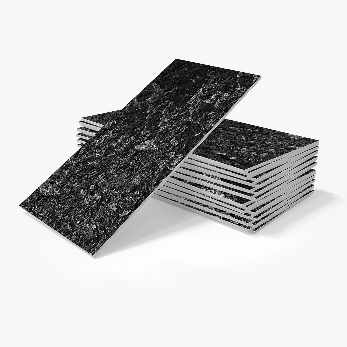 16-Piece Retro Grey Wood 3D Foam Peel-and-Stick Tile Stickers – Waterproof, Heat-Resistant & Scratch-Resistant