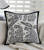Black-and-White Tiger Polyester/Cotton Pillow Cover – 17.72 × 17.72 in (45 × 45 cm)