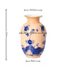 Hand-Painted Ceramic Flower Vase – 5 Color Designs