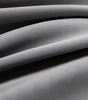 Dark Gray 200 GSM Double-Layer Semi-Light Blocking Curtain Panel – 3 Hanging Styles