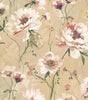 Rural Floral Peel and Stick Wallpaper – Waterproof Self-Adhesive PVC Vinyl Wallpaper