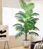 Large Artificial Palm Tree Branches – Tropical Fake Palm Leaf Plant for Home, Garden & Event Decoration