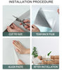 10m 3D Extra-Thick Waterproof PVC Peel-and-Stick Wallpaper – 2.5mm Embossed, Anti-Collision & Mould-Resistant